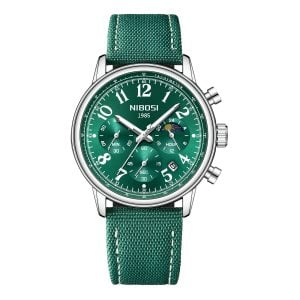 Nibosi Aviator Chronograph Green