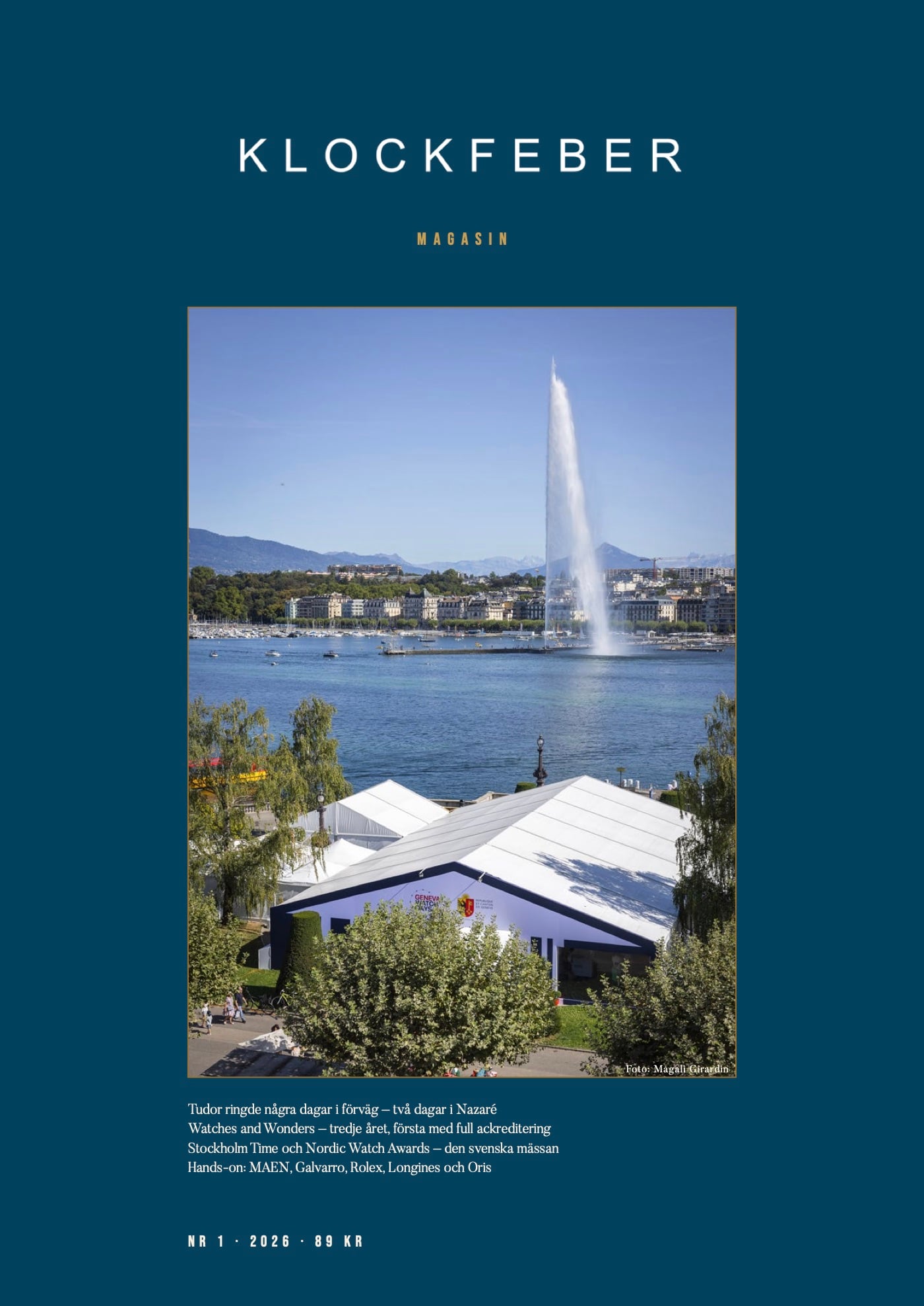 klockfeber magasin nr 1, sida 1