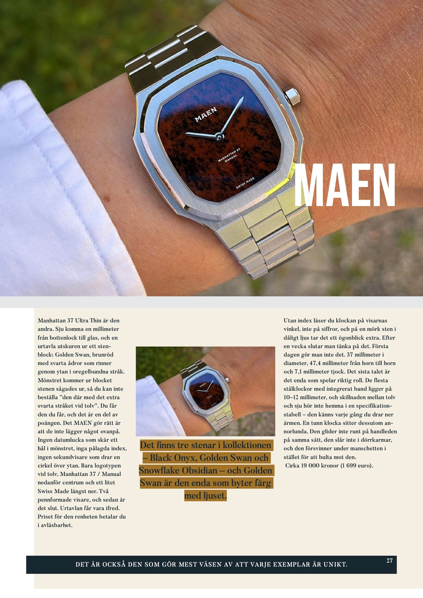 klockfeber magasin nr 1, sida 27