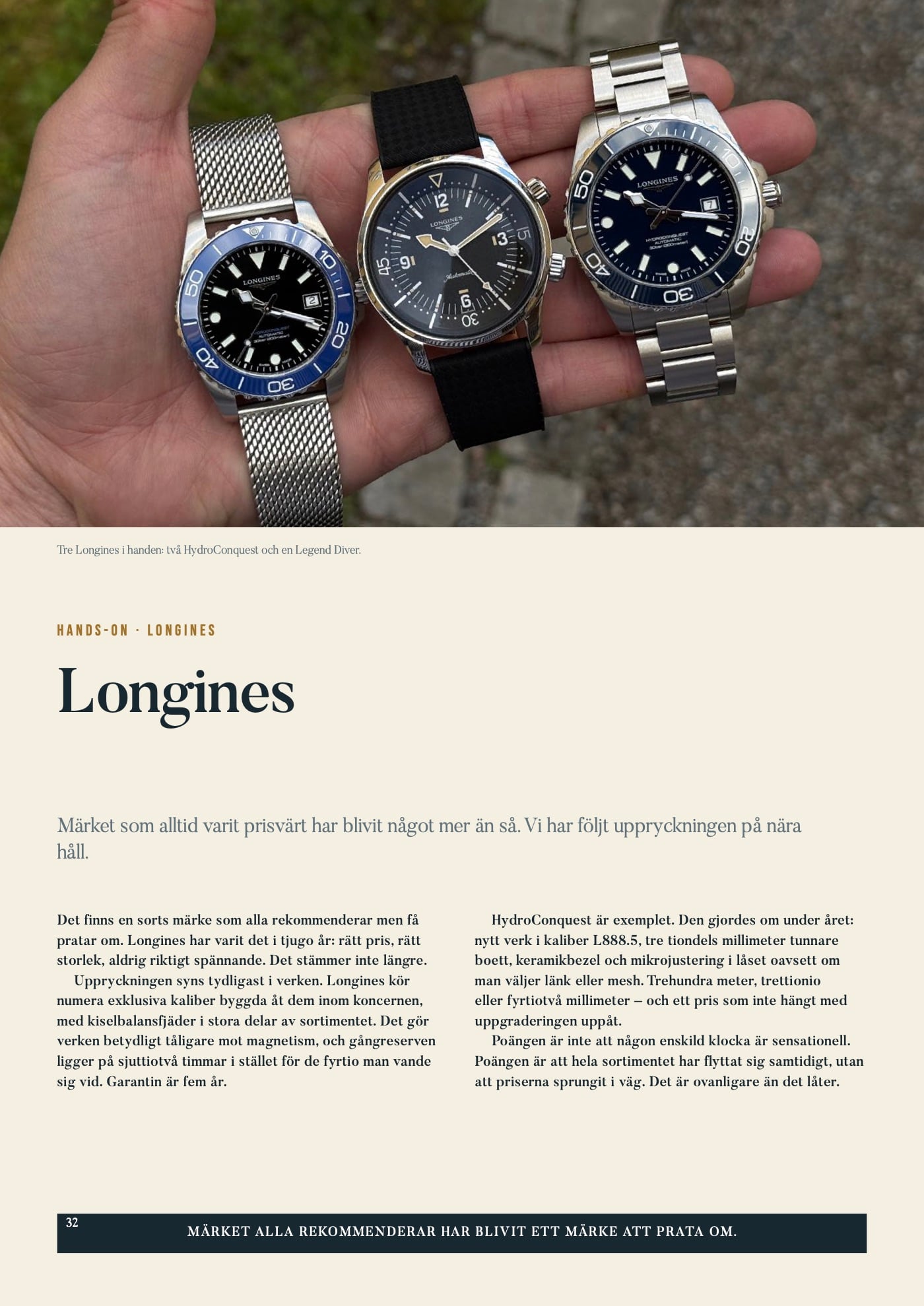 klockfeber magasin nr 1, sida 32