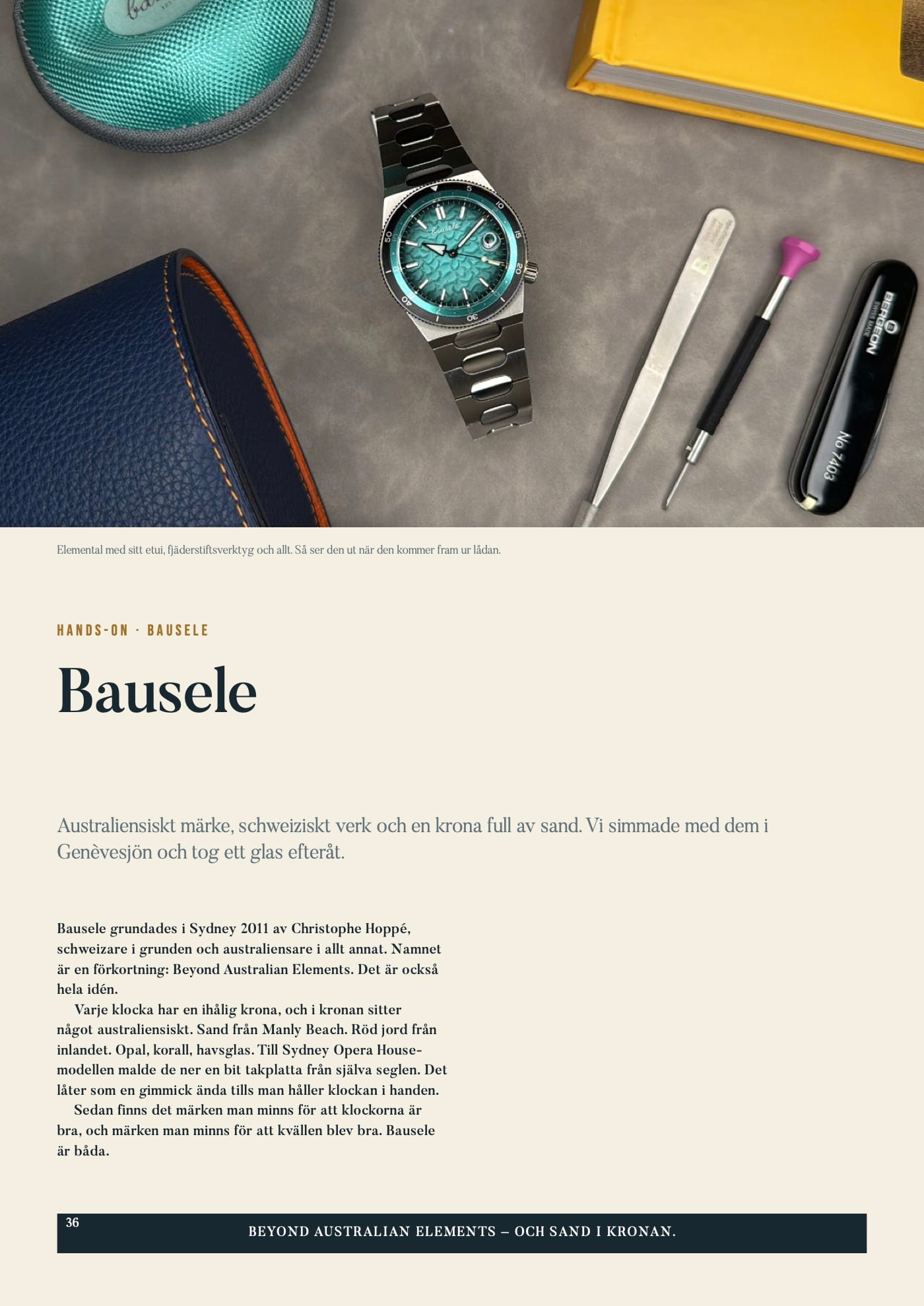 klockfeber magasin nr 1, sida 36