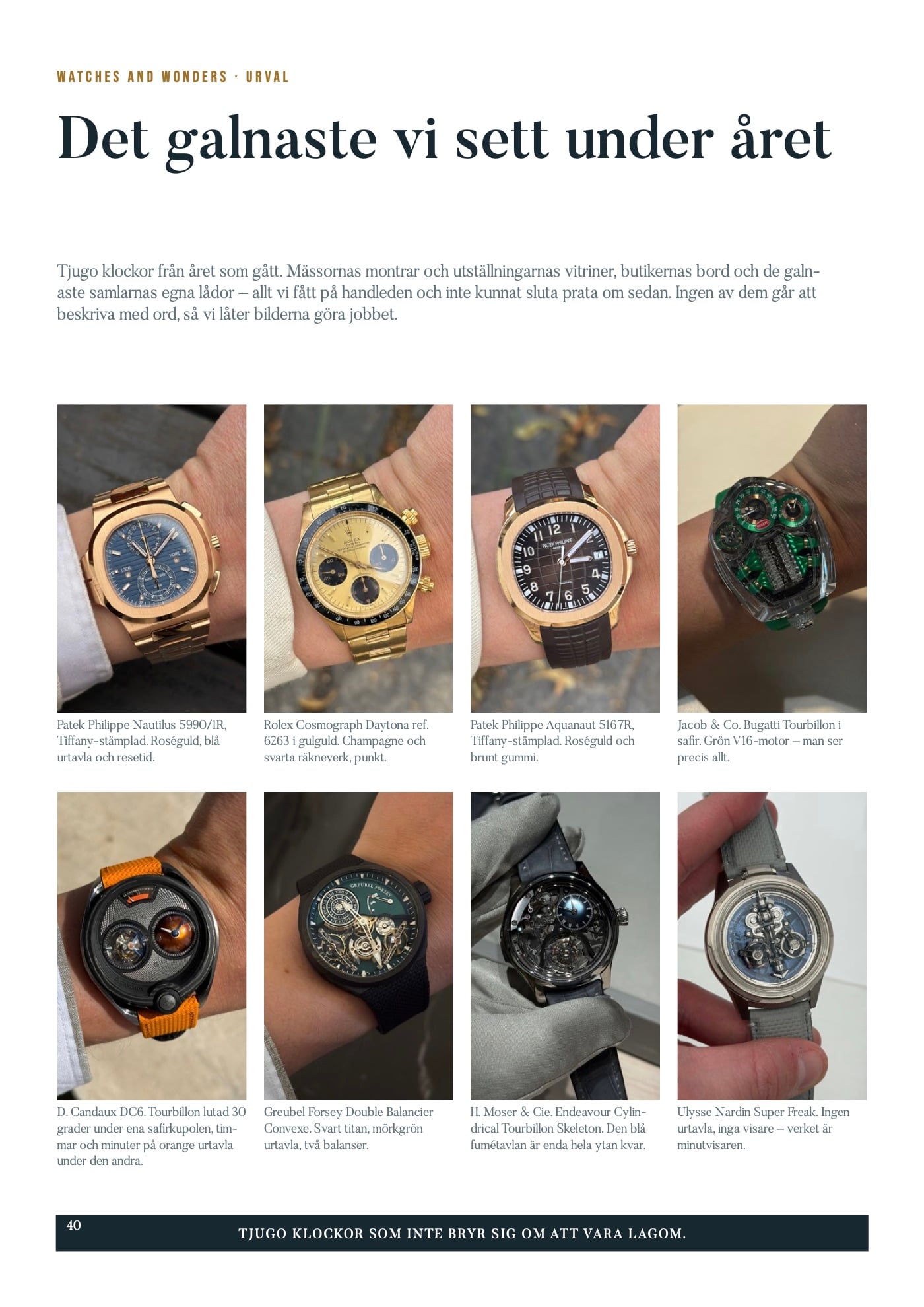 klockfeber magasin nr 1, sida 40