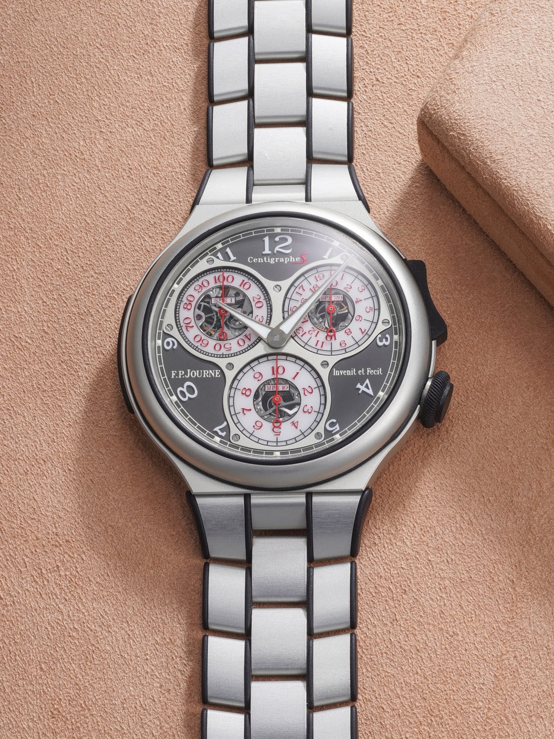 F.P. Journe Centigraphe Sport Aluminium på Phillips onlineauktion Geneva Sessions Fall 2026