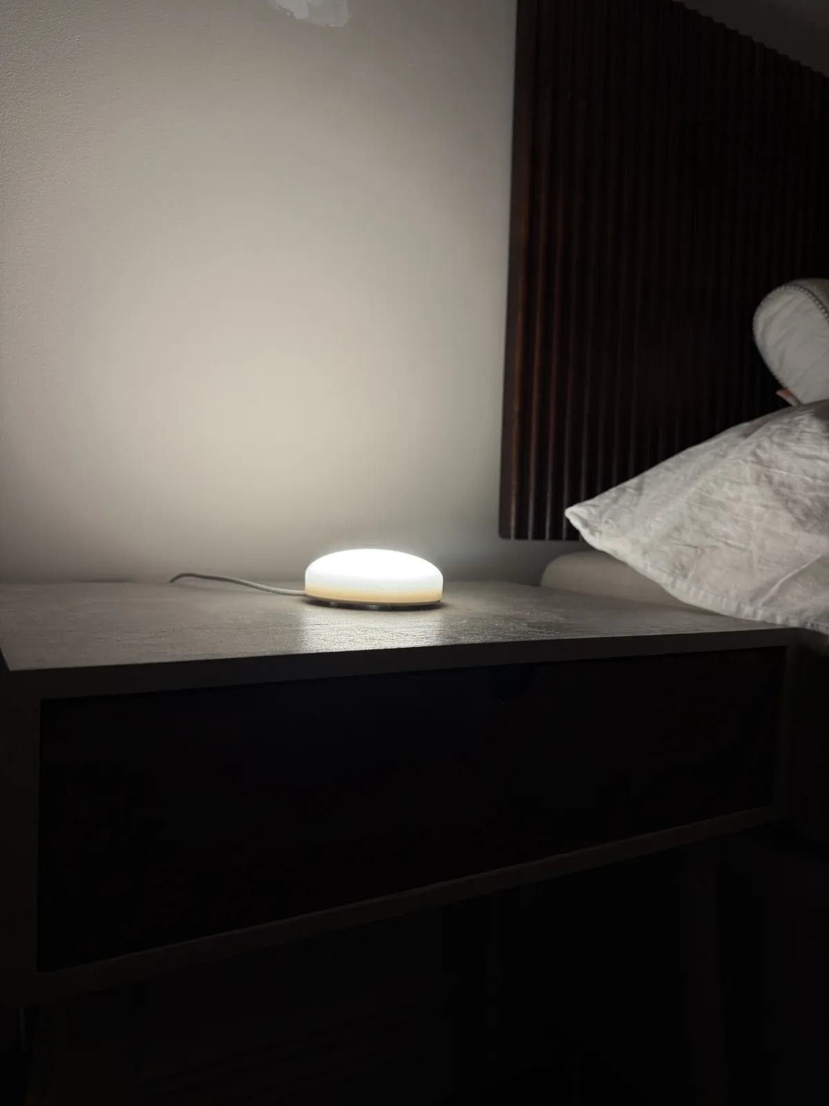 Wakeme smart väckarklocka på maxnivå 6 som lyser upp sovrummet wakeme smart väckarklocka på maxnivå 6 som lyser upp sovrummet