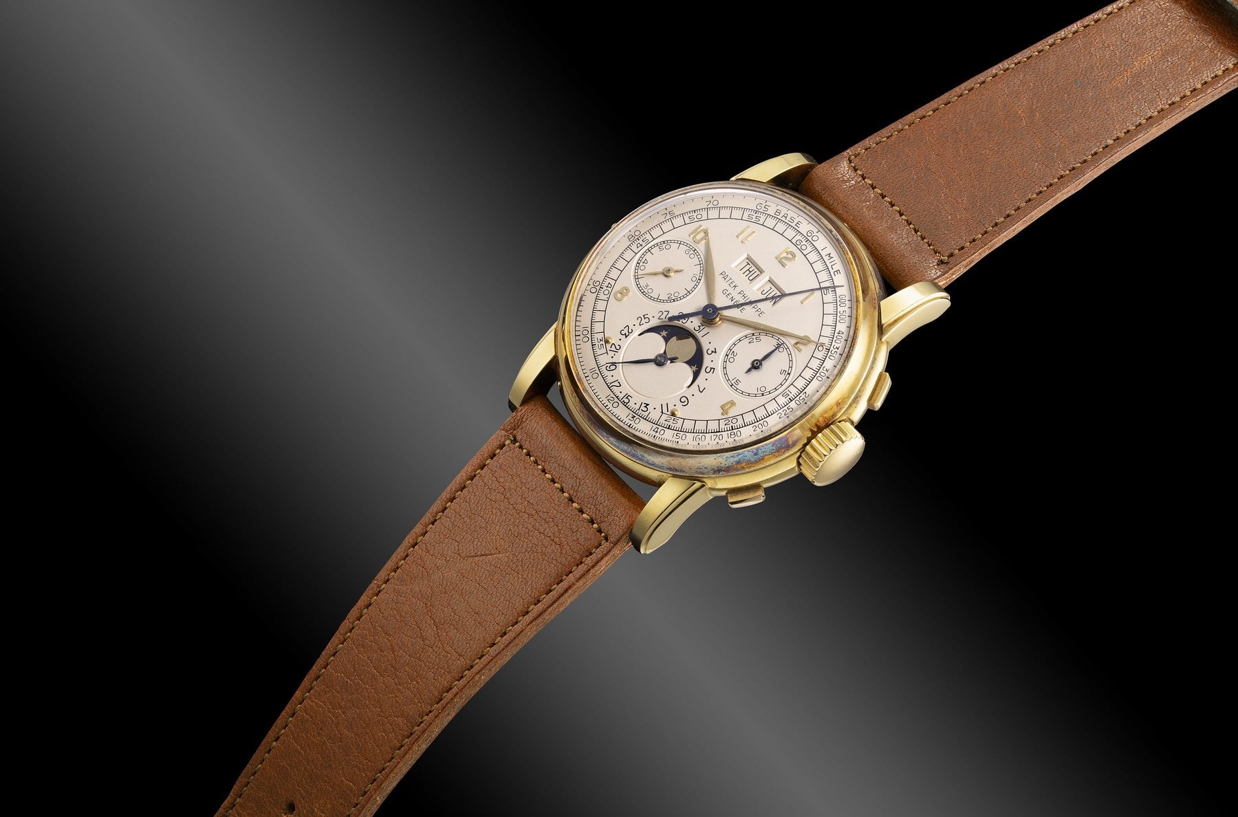 Patek philippe ref. 2499 first series i gult guld (1952) – phillips hong kong xxiii patek philippe ref. 2499 first series i gult guld (1952) – phillips hong kong xxiii
